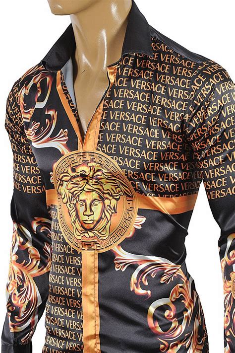 versace shirt style everlast|versace men's designer shirts.